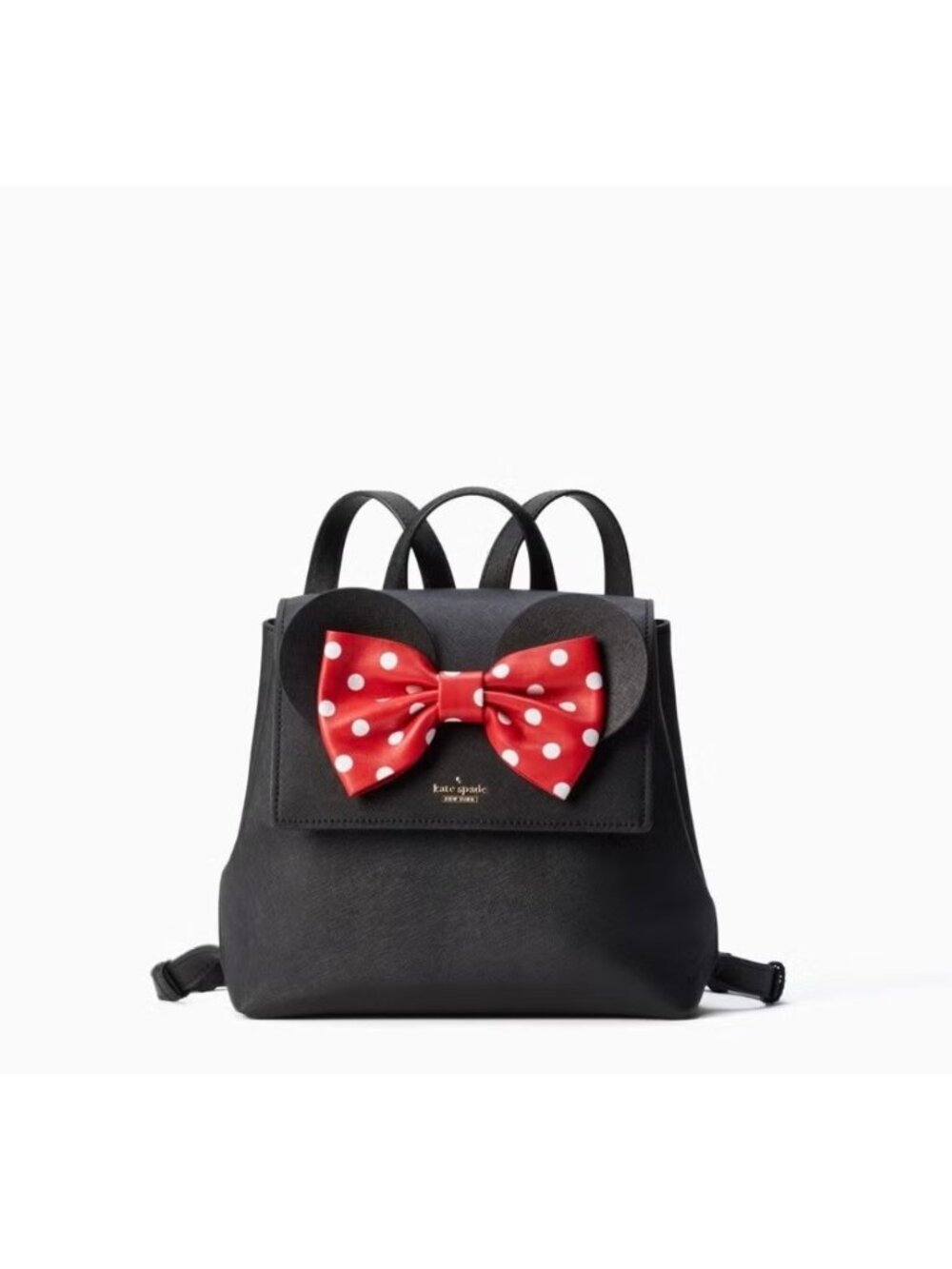 Kate Spade x Disney Minnie Mouse Women Backpack Bag Black Red Mini Neema Purse